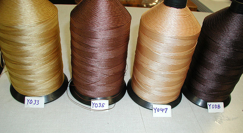 Leather Sewing Thread Size Chart