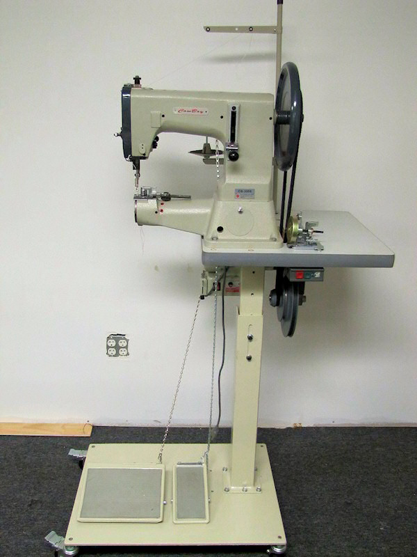 Industrial Sewing Machine, Heavy Duty Flat Sewing Machine, Leather