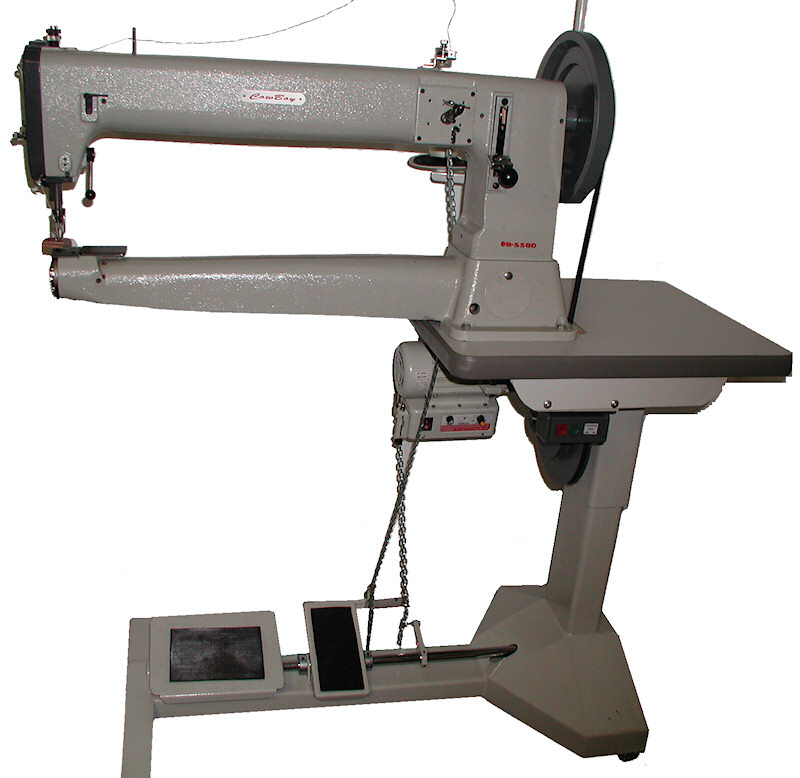 Industrial Sewing Machine, Heavy Duty Flat Sewing Machine, Leather