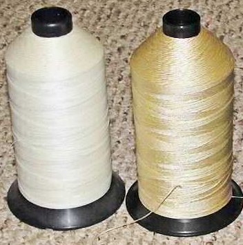 Serabond Bonded Polyester Thread 92 UV Resistant Heavy Duty Sewing Thread 8  Oz Spool - Can Be Used On Home Sewing Machines (Toboggan) 